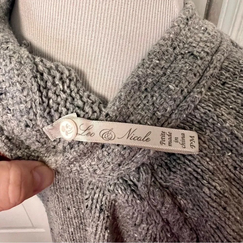Leo & Nicole Cardigan Sweater G1